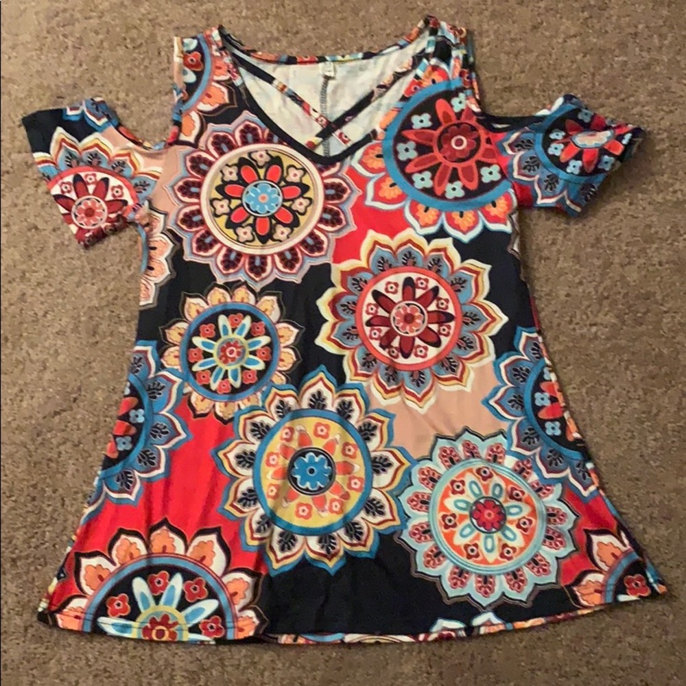 Cold Shoulder Top